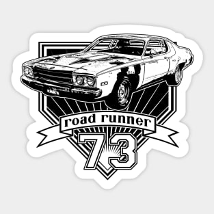 73 Road Runner Sticker